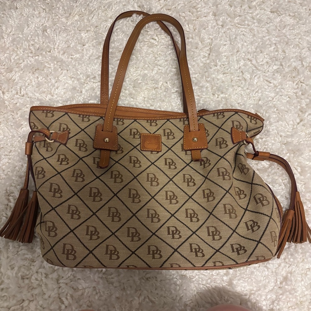 Dooney & Bourke Brown Monogram Bag